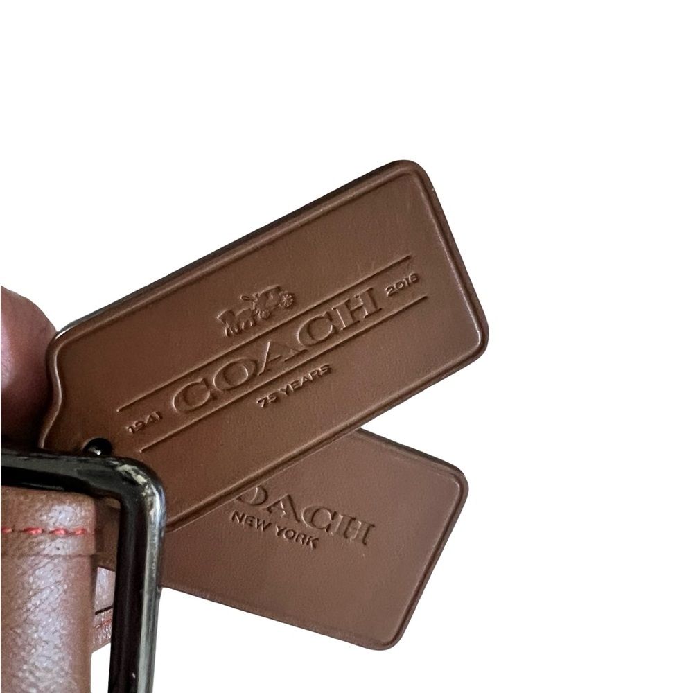 Coach Tan Leather Crossbody Bag - Picture 10 of 11